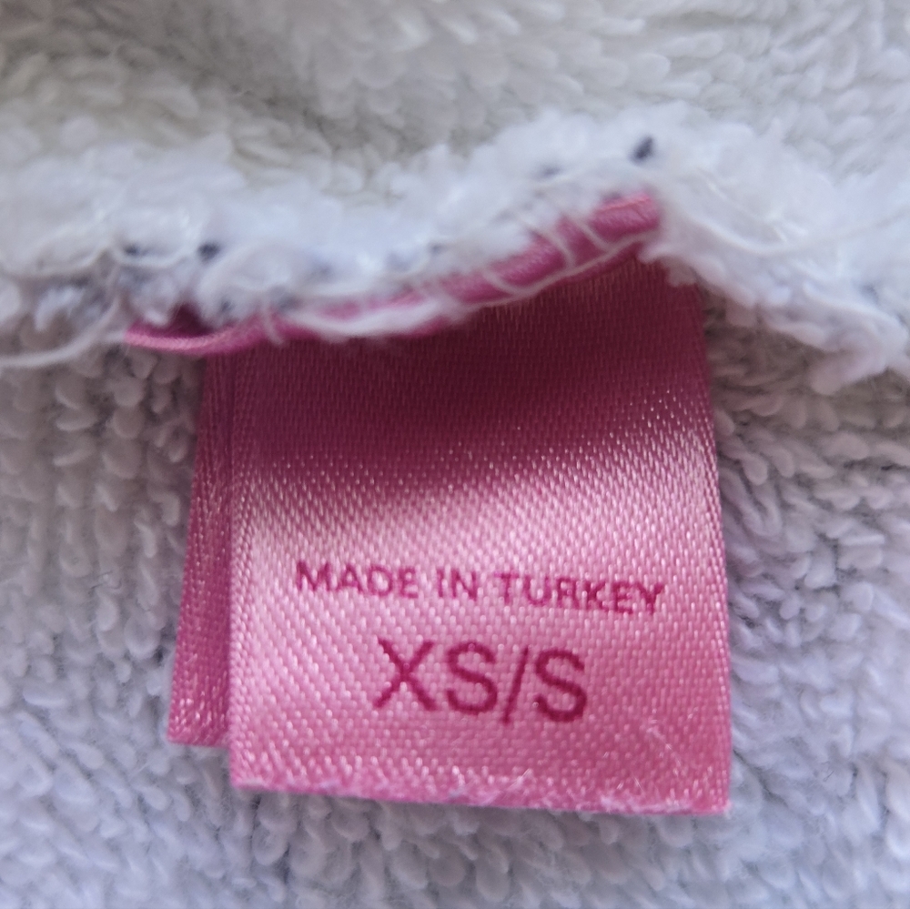 🌸 VINTAGE VS PINK: Univ. of Pink Cotton Terry Robe 🌸 - Picture 7 of 8